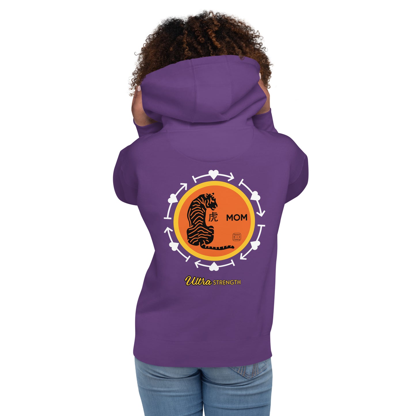 “Tiger Mom” unisex everyday comfy hoodie