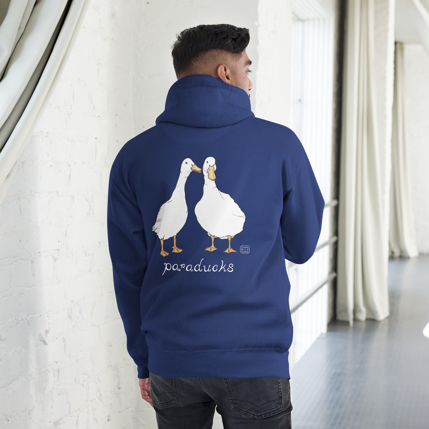 “Paraducks” unisex everyday comfy hoodie