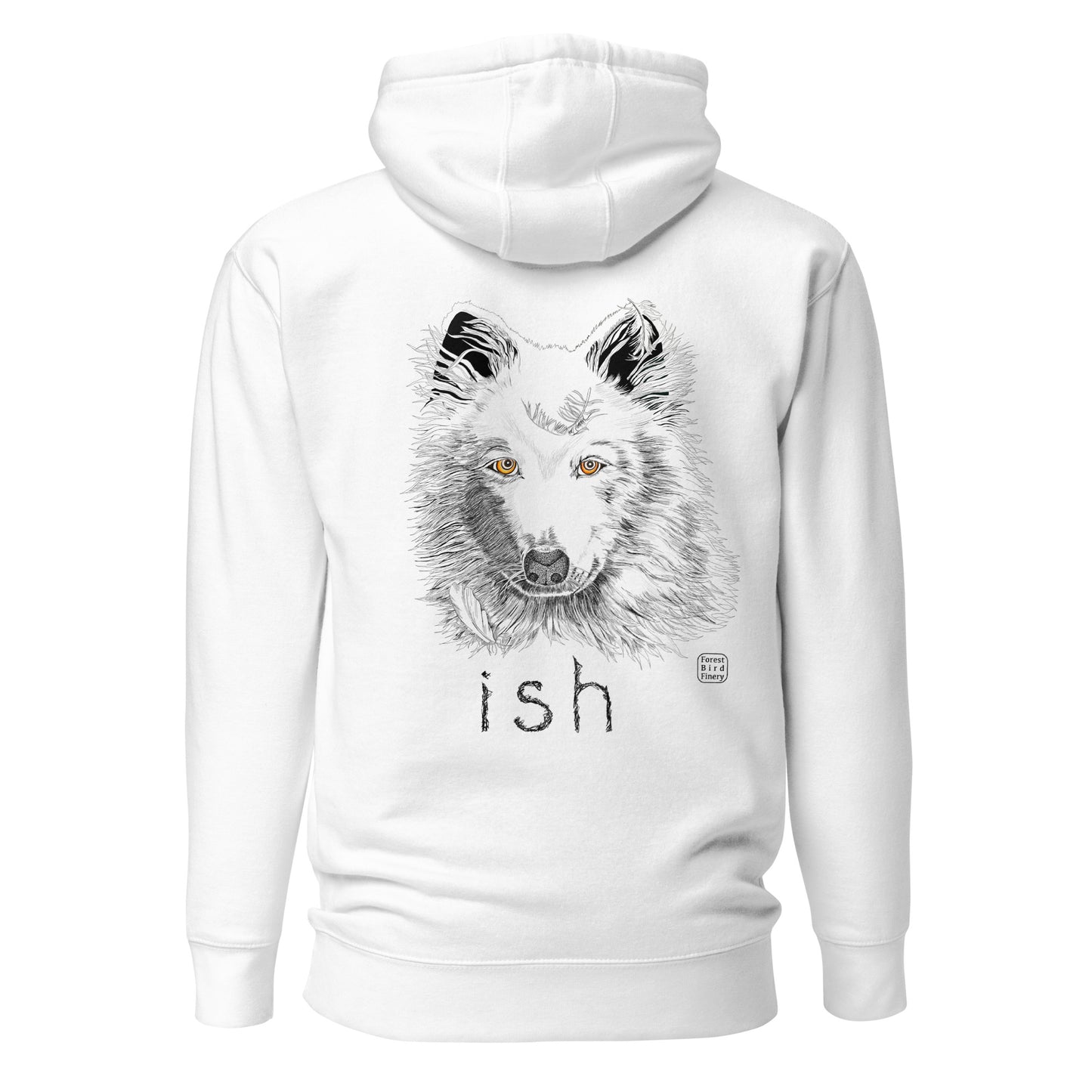 “Wolf-ish” unisex everyday comfy hoodie