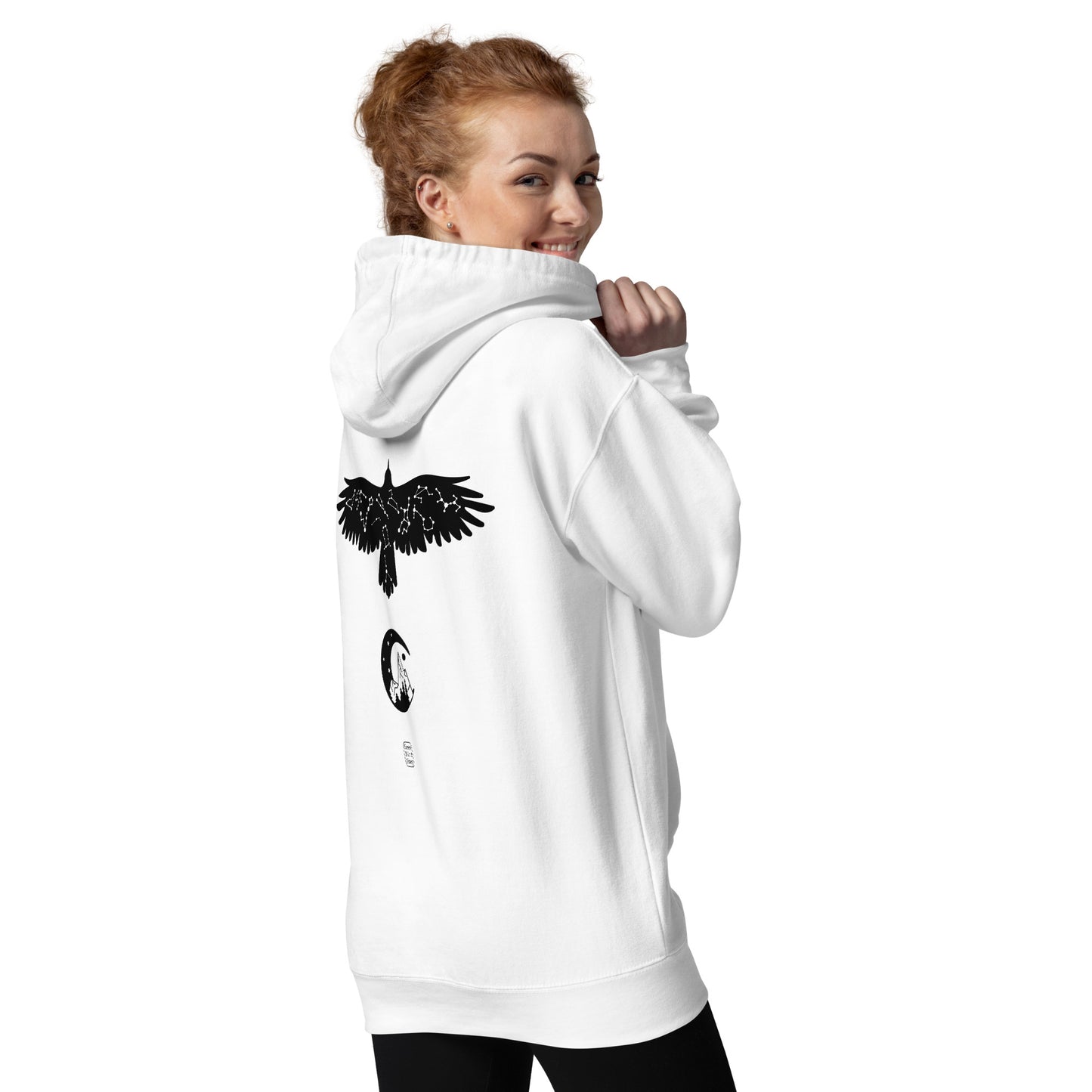 “Night Messenger” unisex everyday comfy hoodie