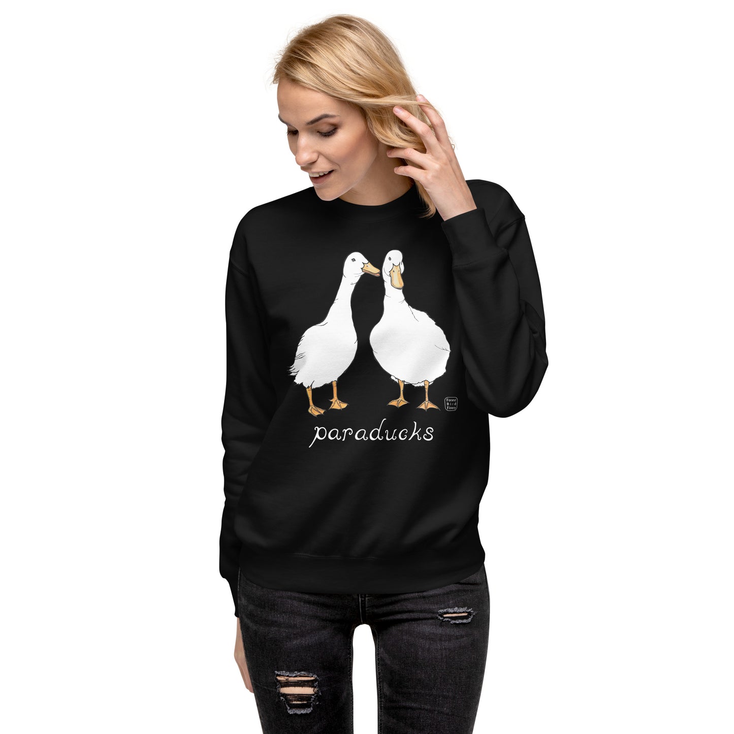 “Paraducks” unisex premium sweatshirt