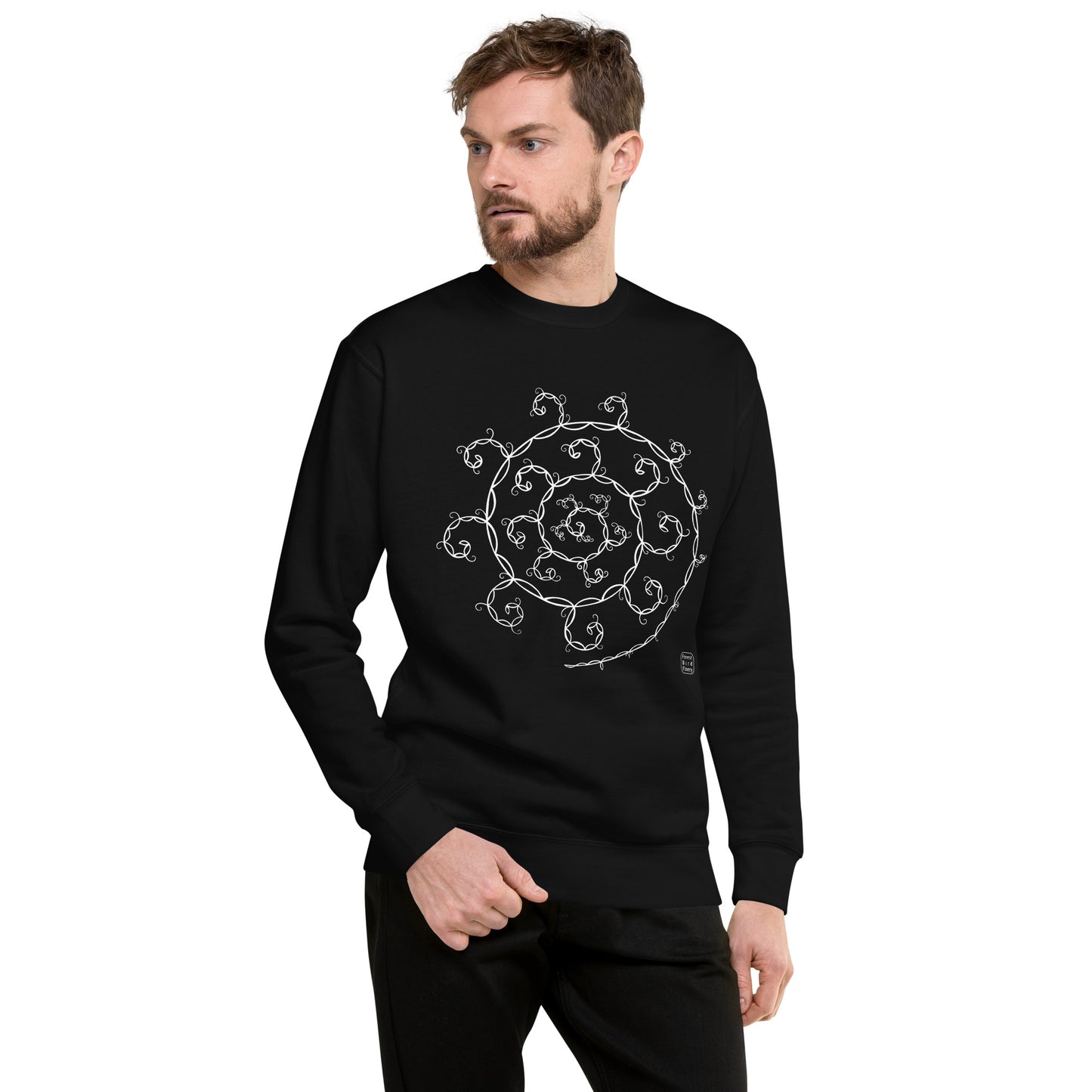 “Fractal” unisex premium sweatshirt