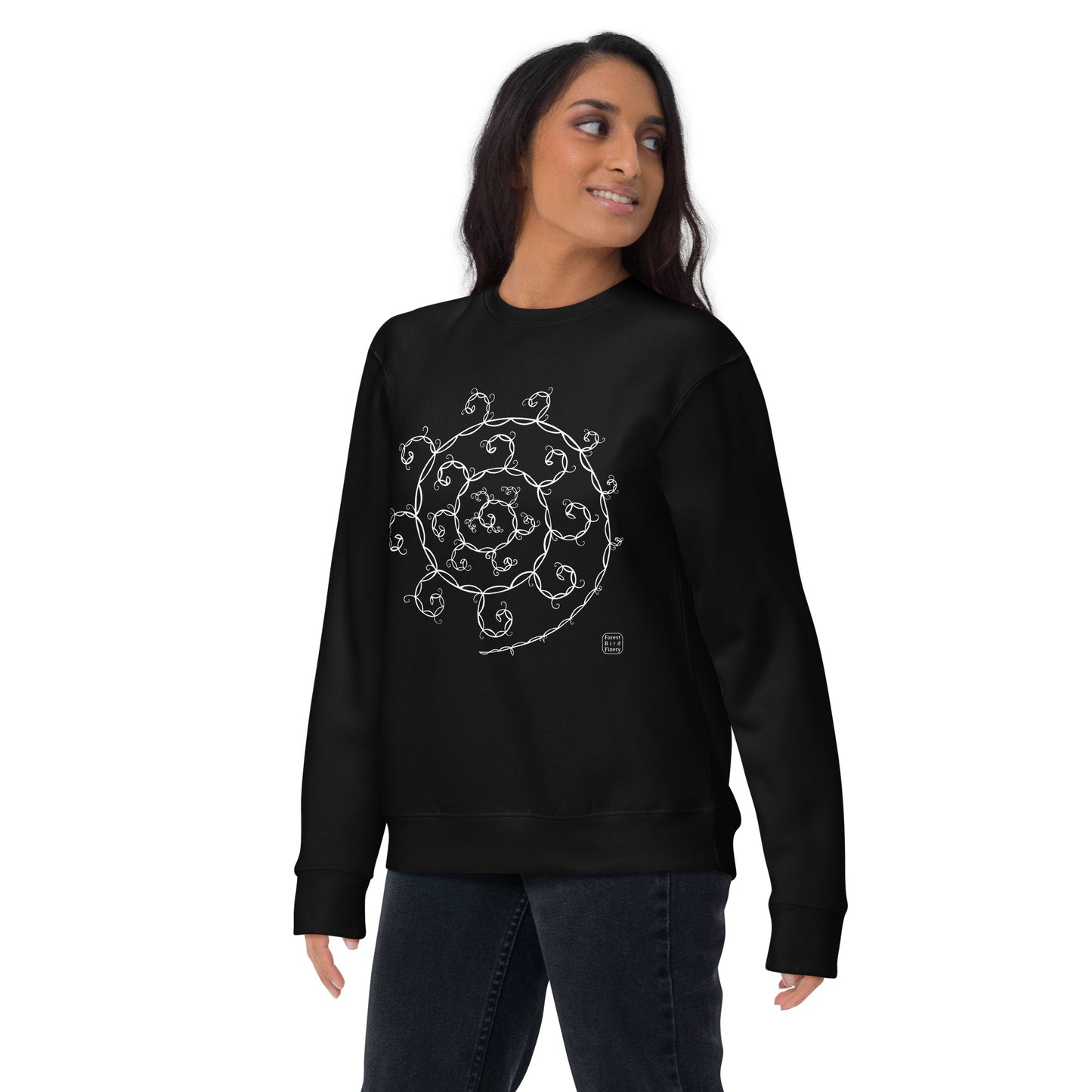 “Fractal” unisex premium sweatshirt