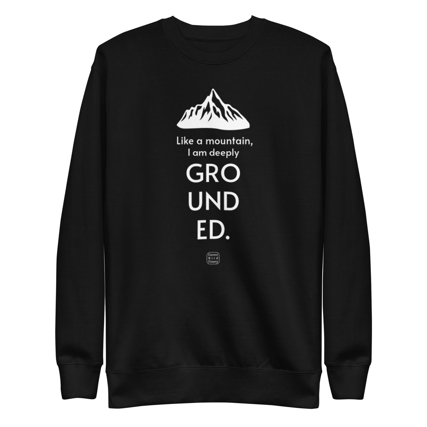 "Element: Mountain" unisex premium sweatshirt