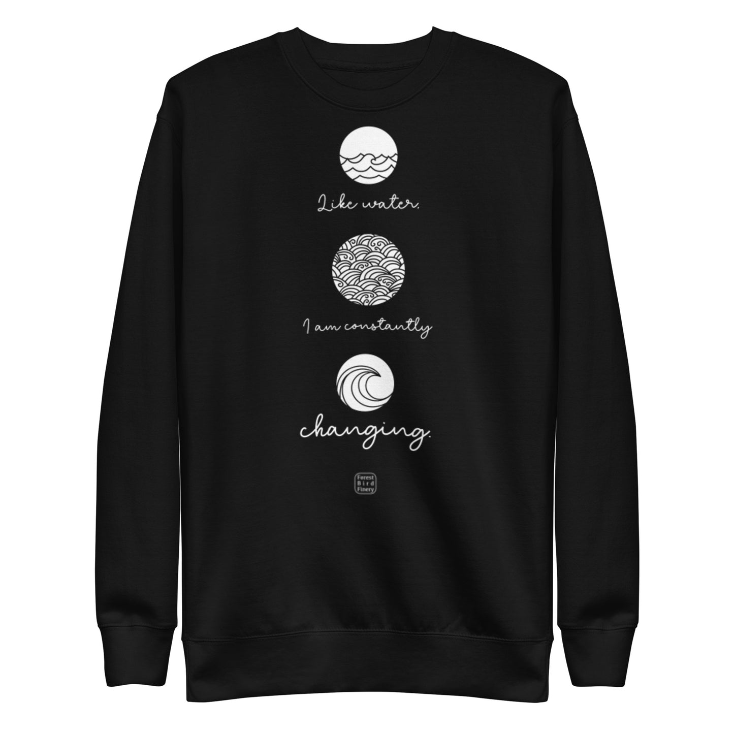 "Element: Water" unisex premium sweatshirt