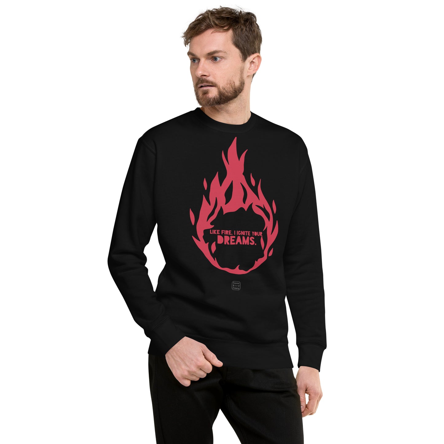 "Element: Fire" unisex premium sweatshirt