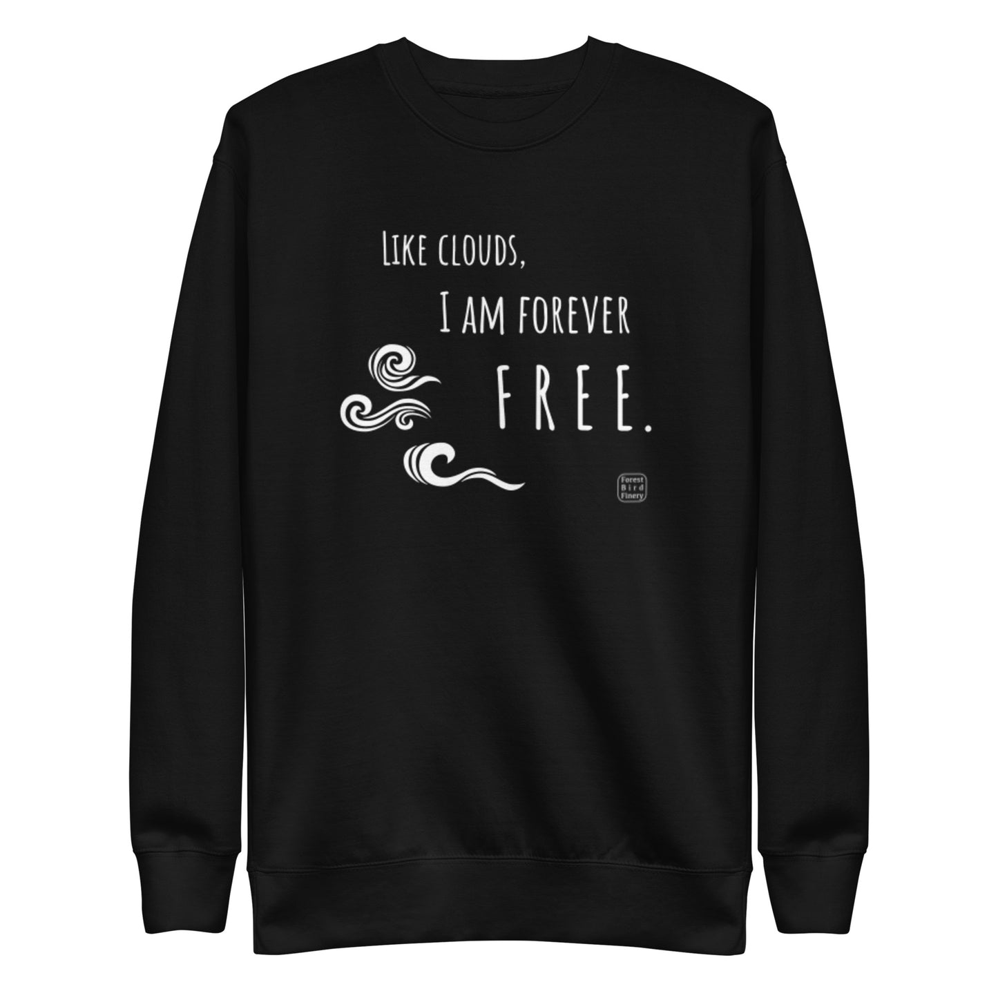 "Element: Clouds" unisex premium sweatshirt