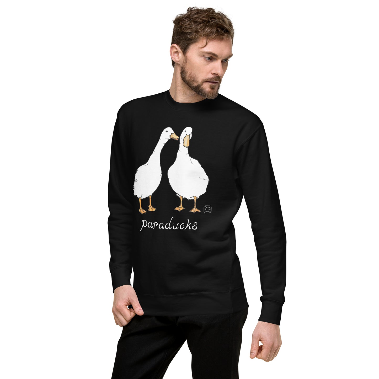 “Paraducks” unisex premium sweatshirt