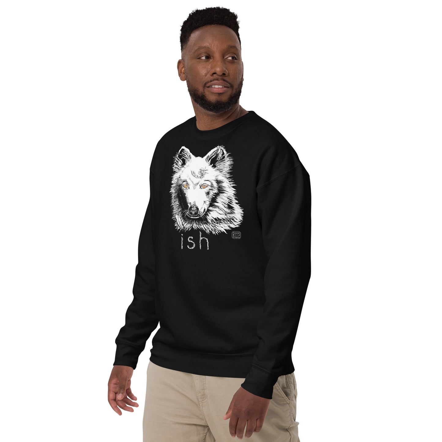 “Wolf-ish” unisex premium sweatshirt