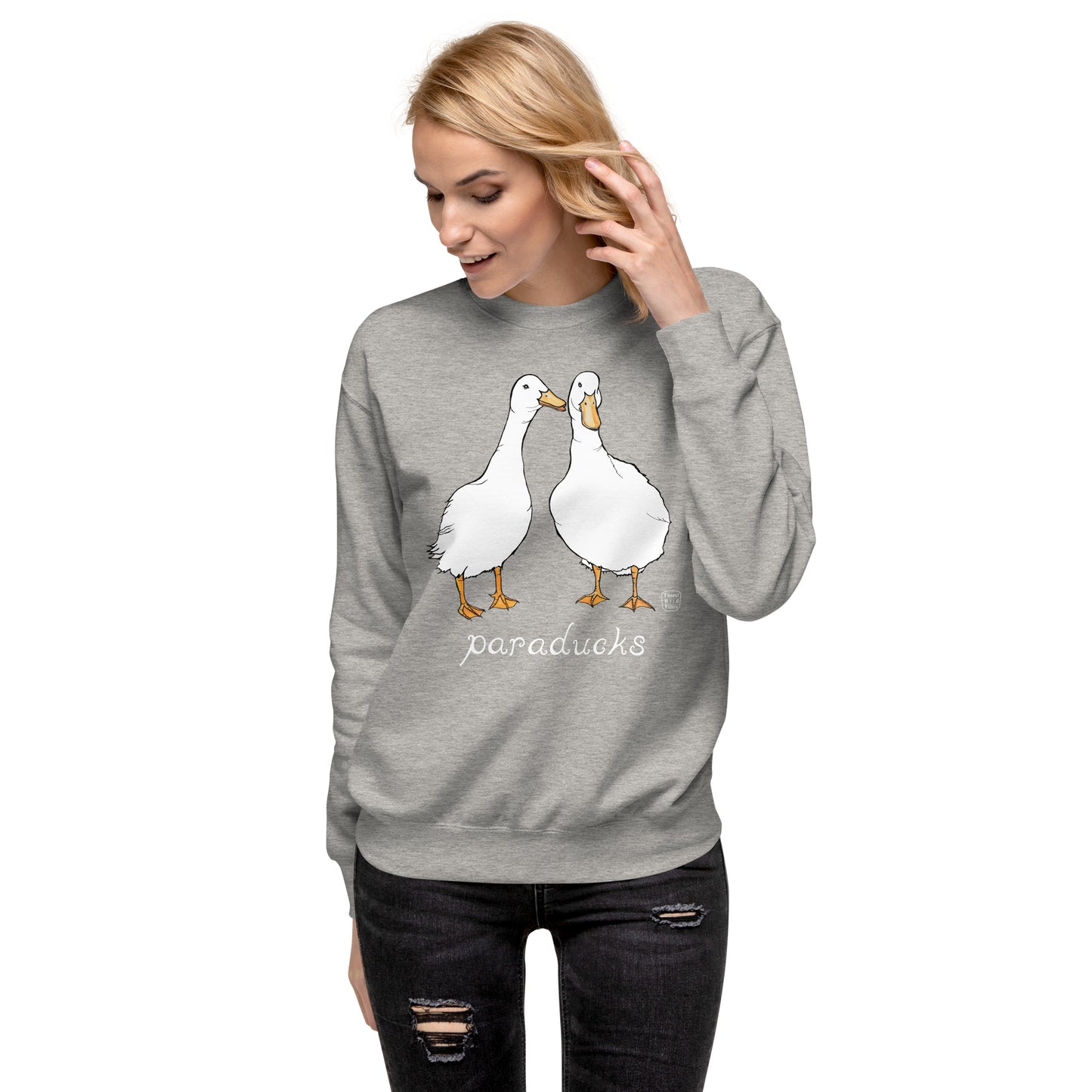 “Paraducks” unisex premium sweatshirt