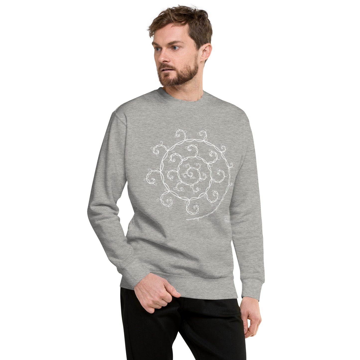 “Fractal” unisex premium sweatshirt