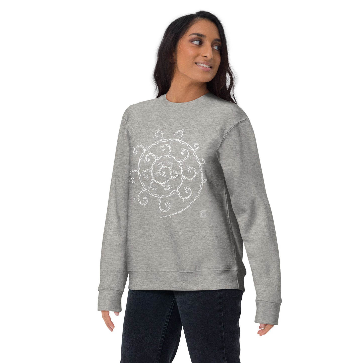 “Fractal” unisex premium sweatshirt