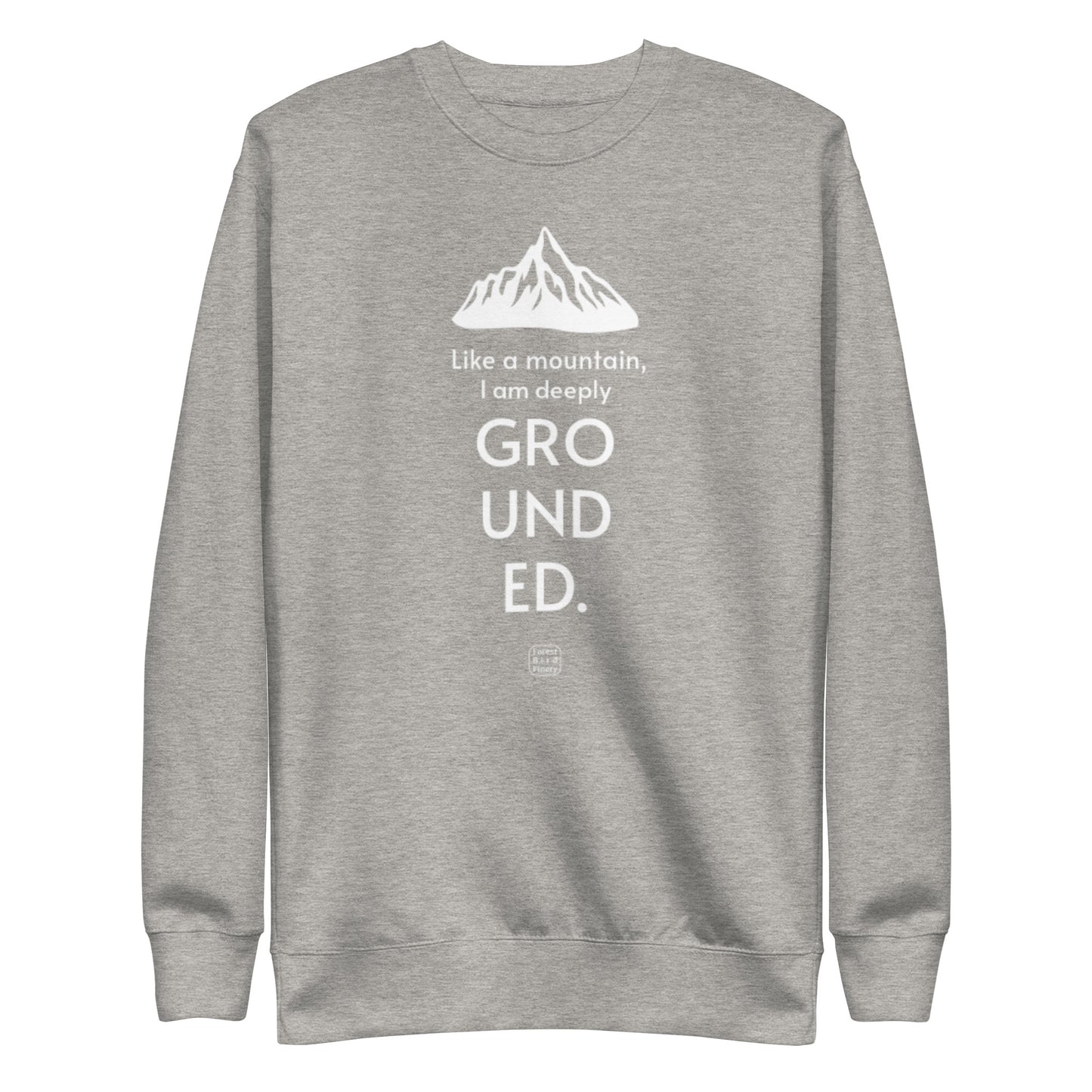 "Element: Mountain" unisex premium sweatshirt