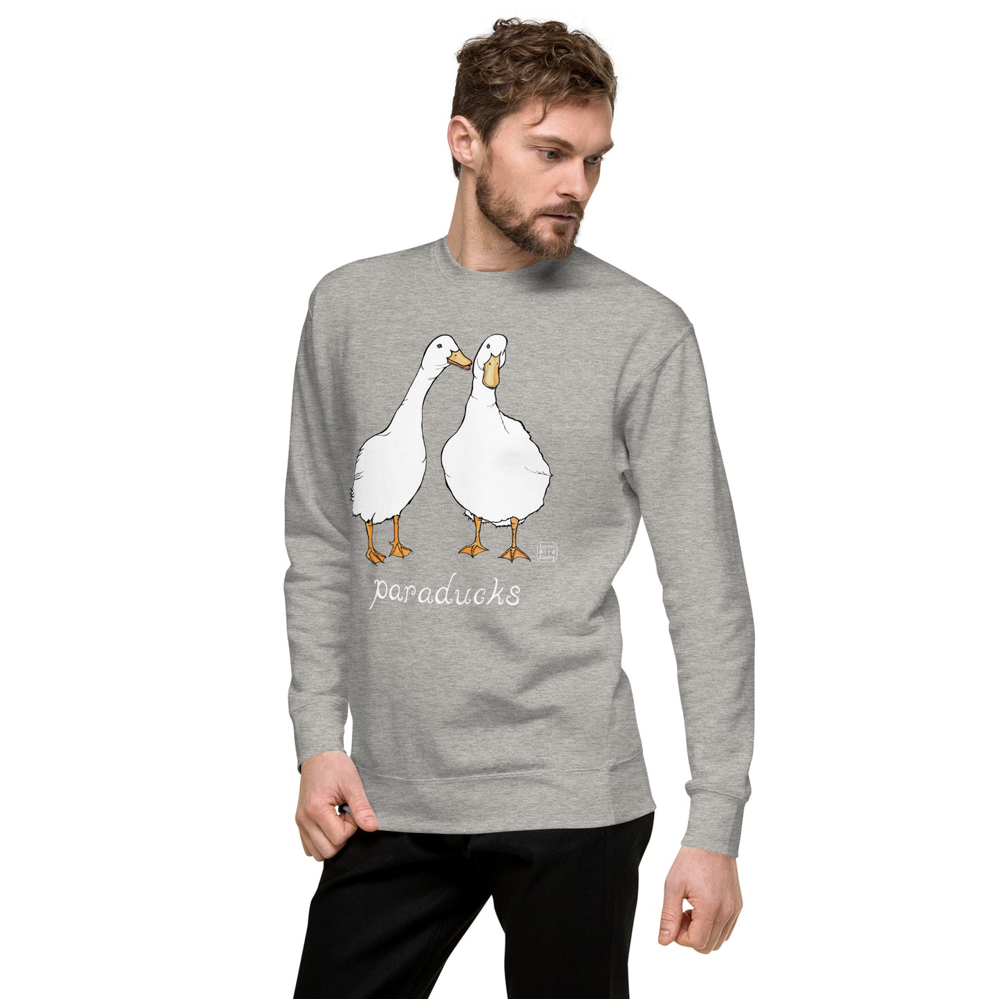 “Paraducks” unisex premium sweatshirt