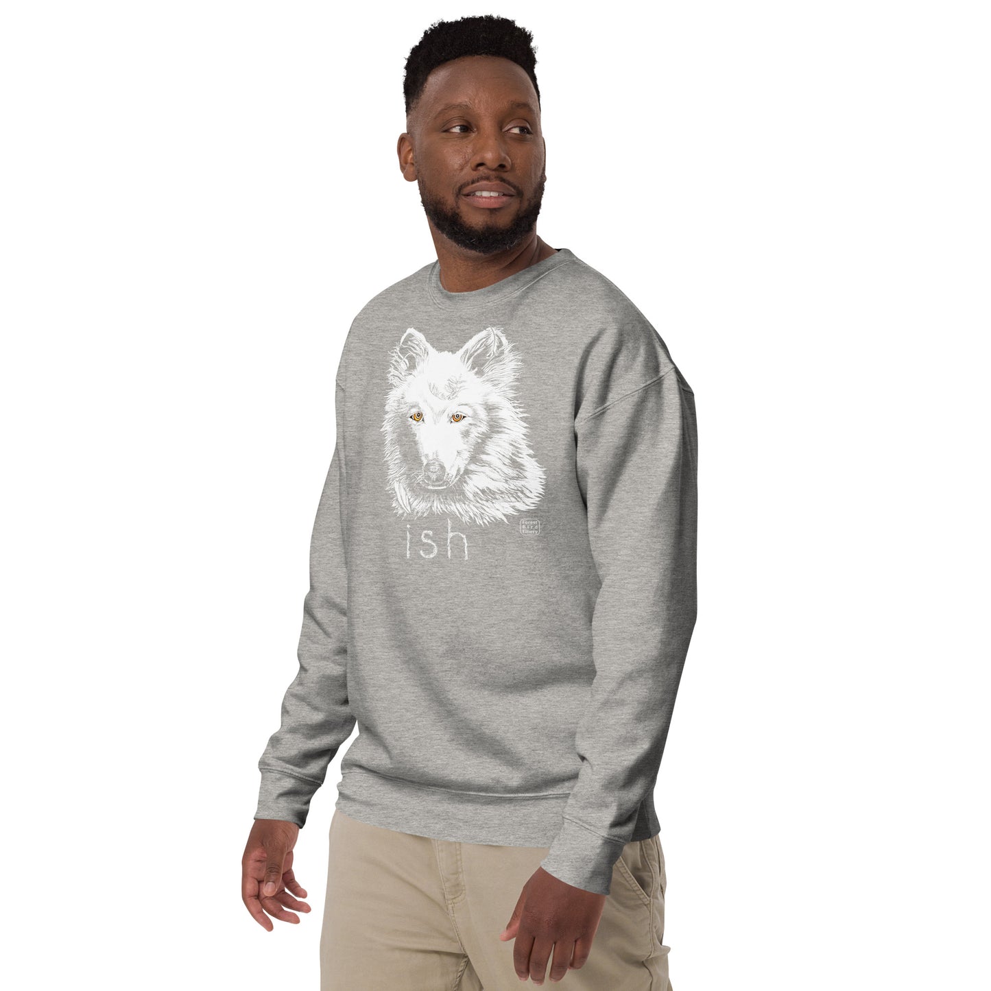 “Wolf-ish” unisex premium sweatshirt