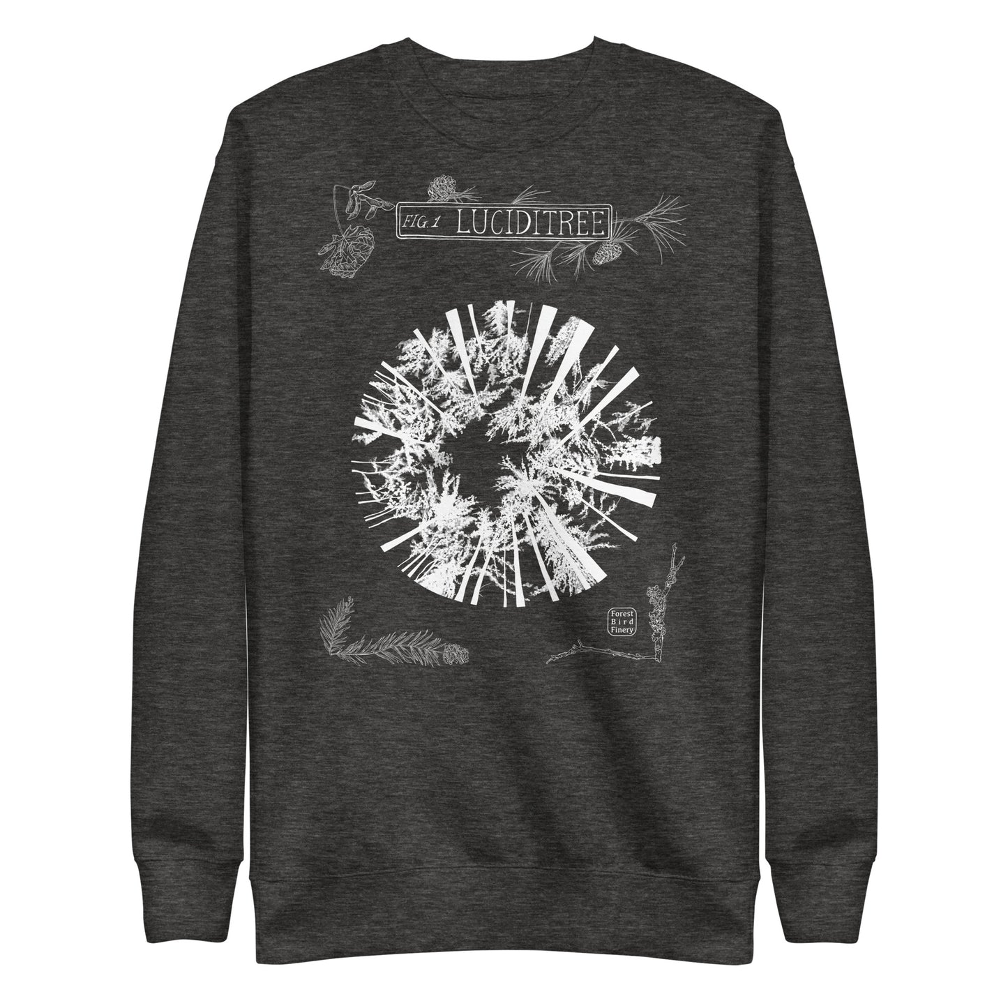 "Luciditree" unisex premium sweatshirt