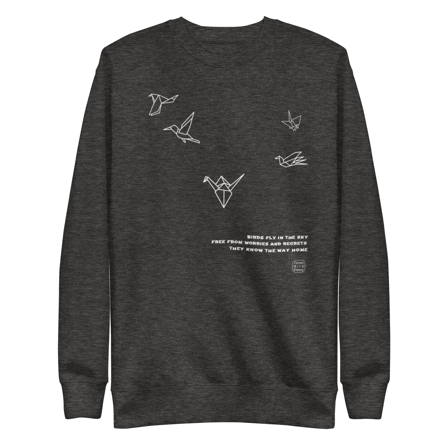 “Haiku” unisex premium sweatshirt