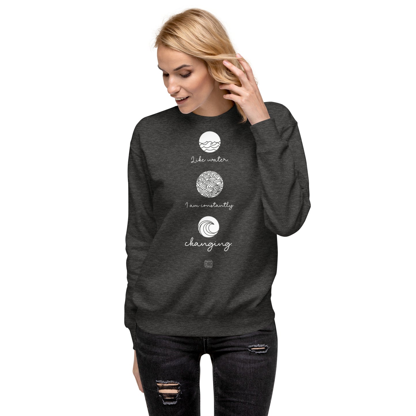 "Element: Water" unisex premium sweatshirt