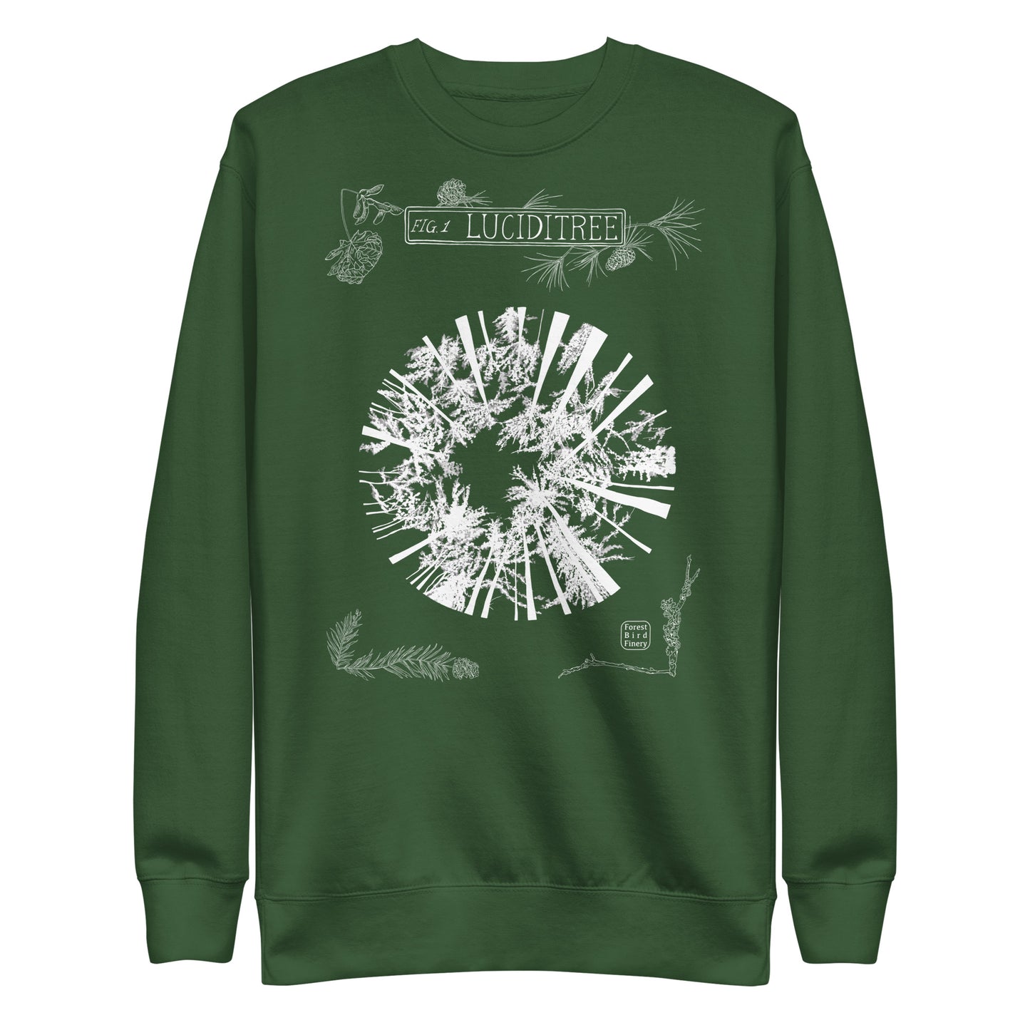 "Luciditree" unisex premium sweatshirt