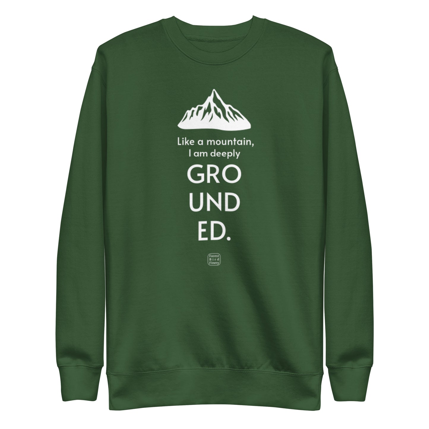 "Element: Mountain" unisex premium sweatshirt