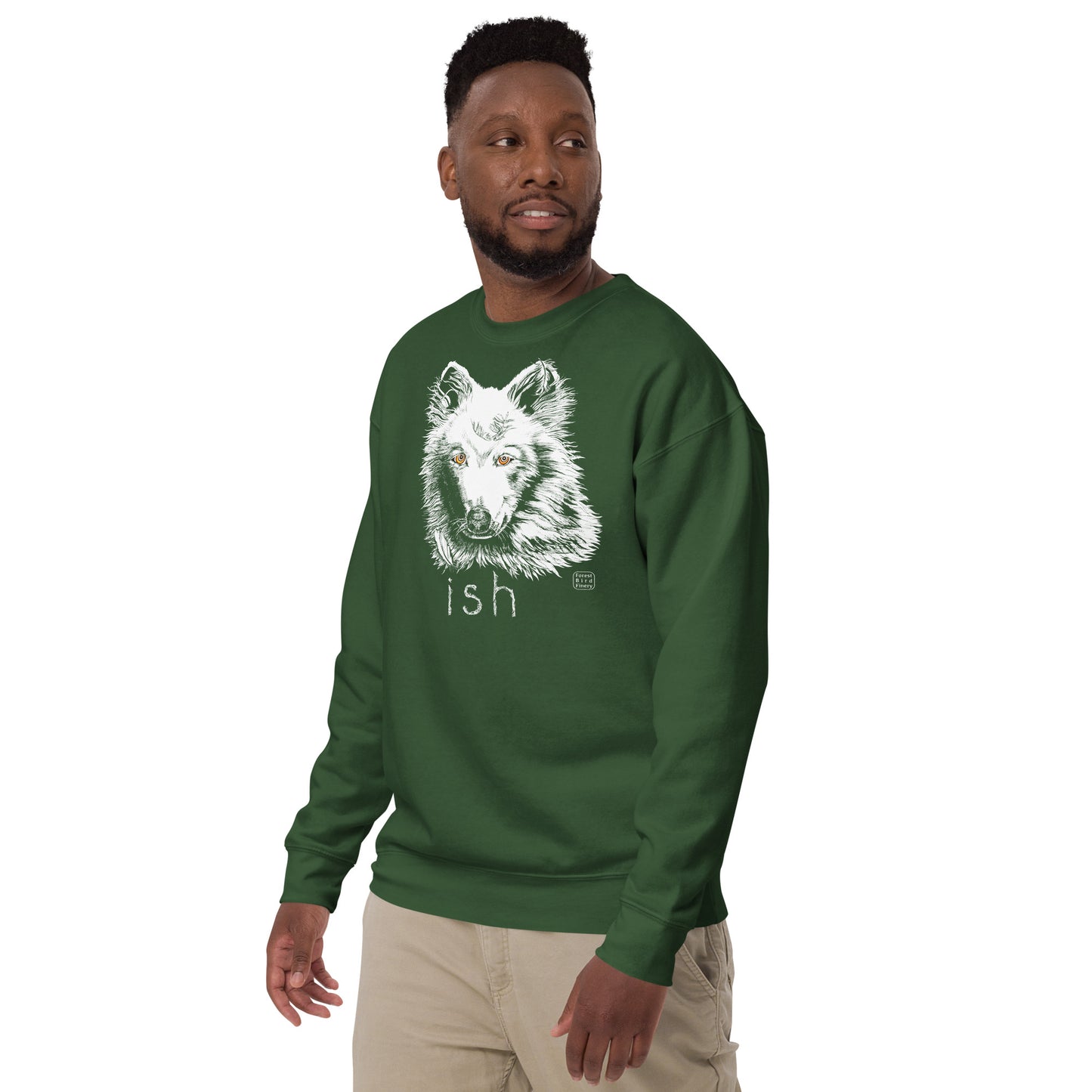 “Wolf-ish” unisex premium sweatshirt