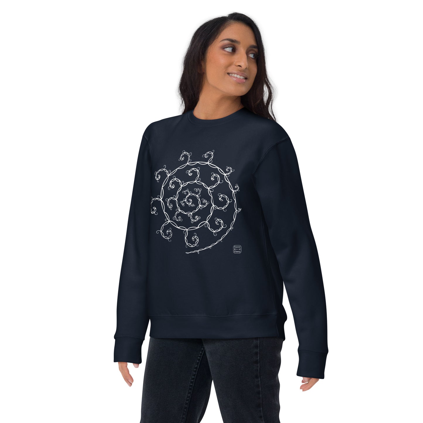 “Fractal” unisex premium sweatshirt