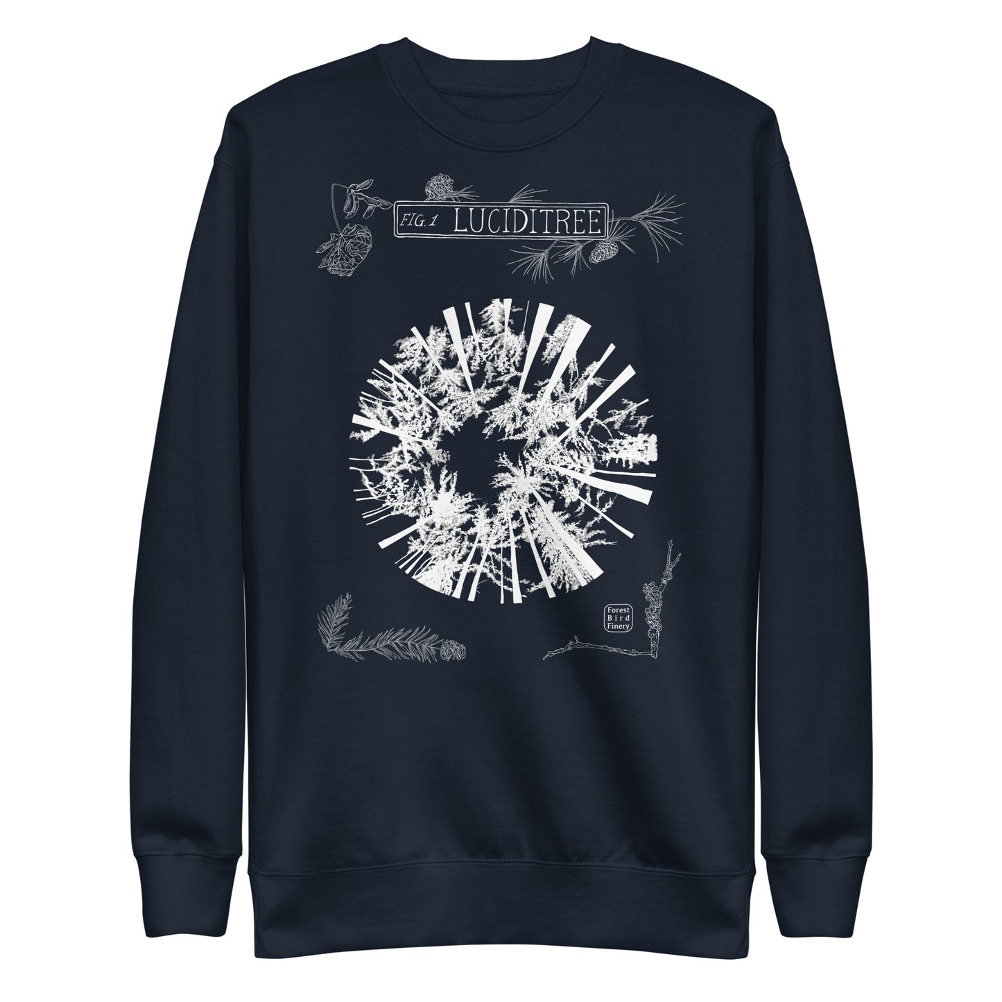 "Luciditree" unisex premium sweatshirt