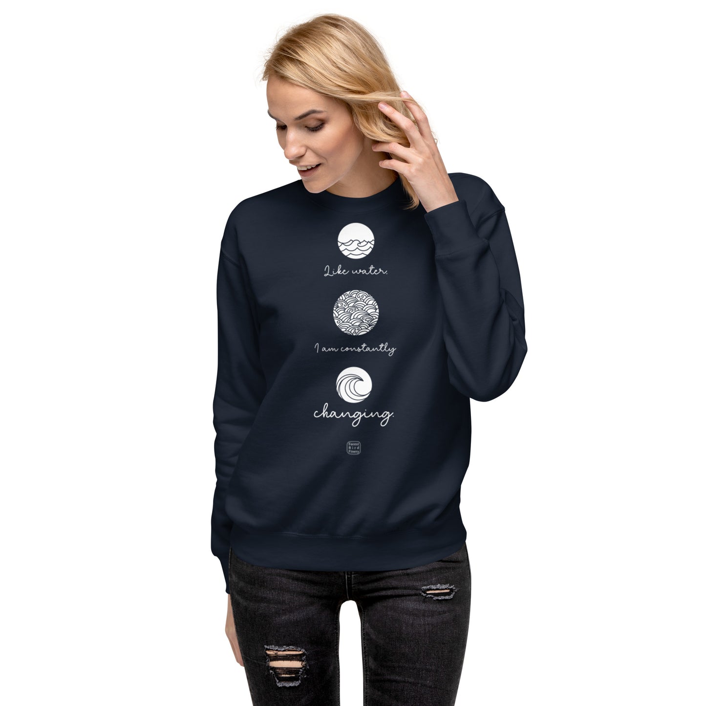 "Element: Water" unisex premium sweatshirt