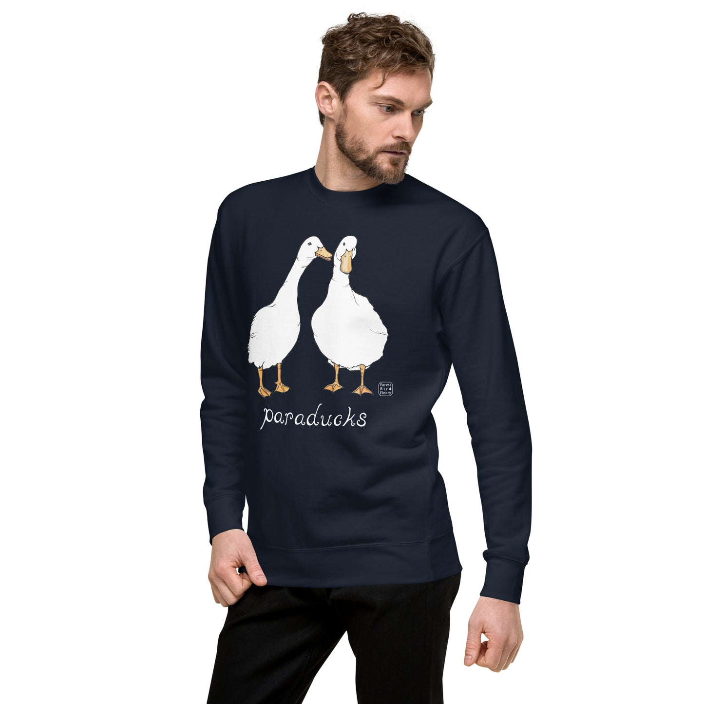 “Paraducks” unisex premium sweatshirt