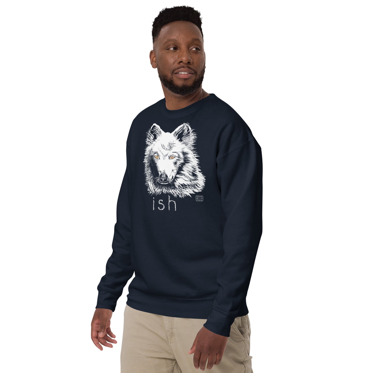 “Wolf-ish” unisex premium sweatshirt