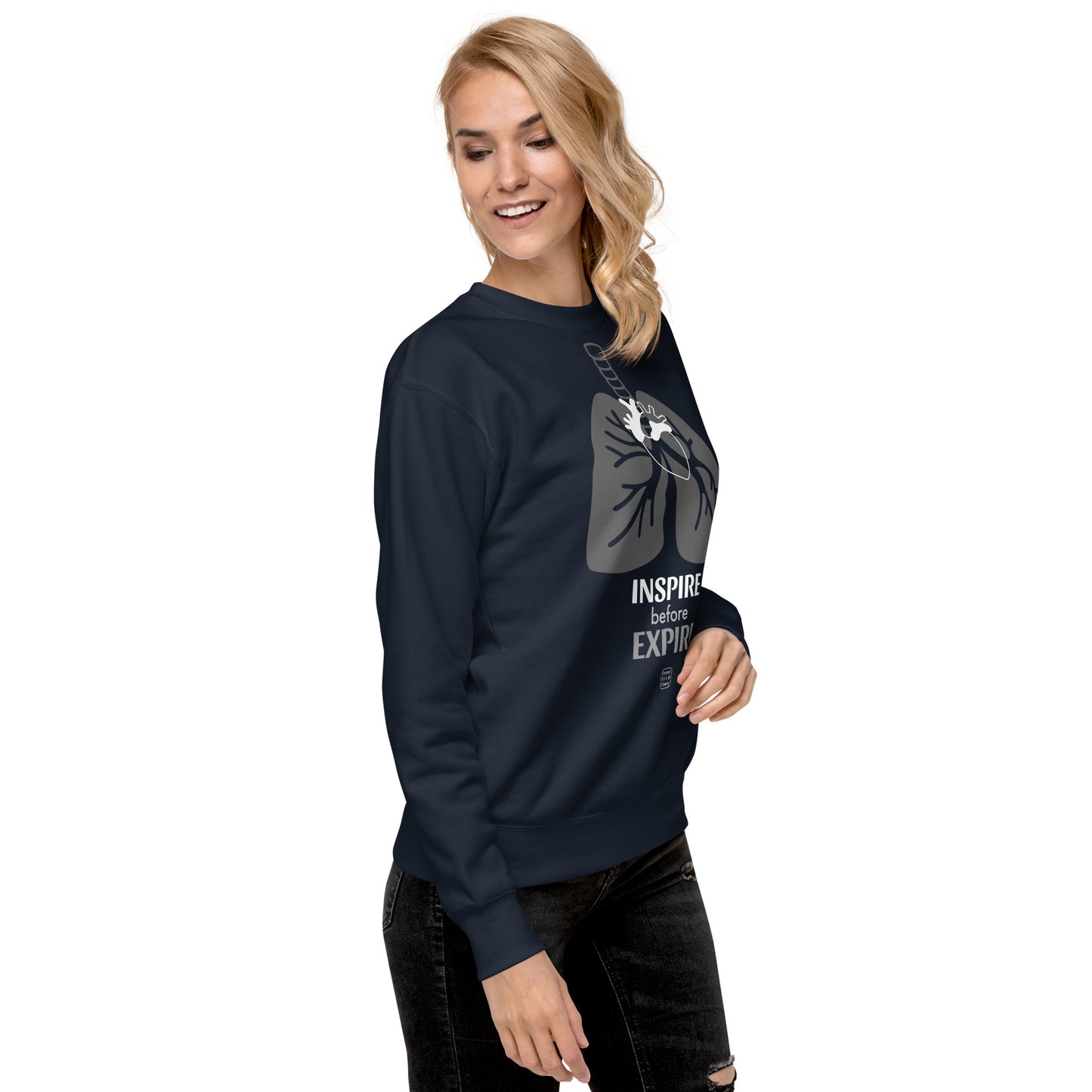 “Inspire” unisex premium sweatshirt