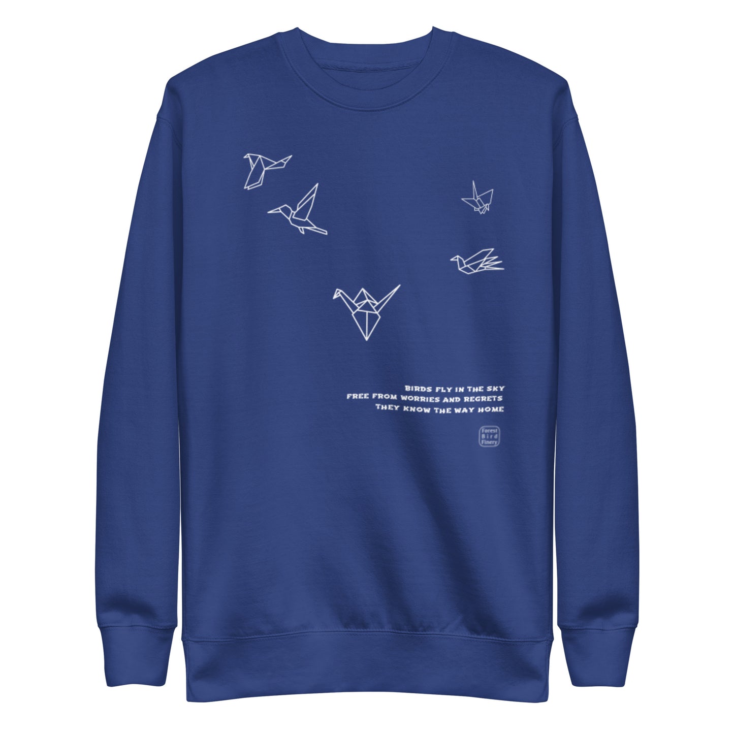 “Haiku” unisex premium sweatshirt