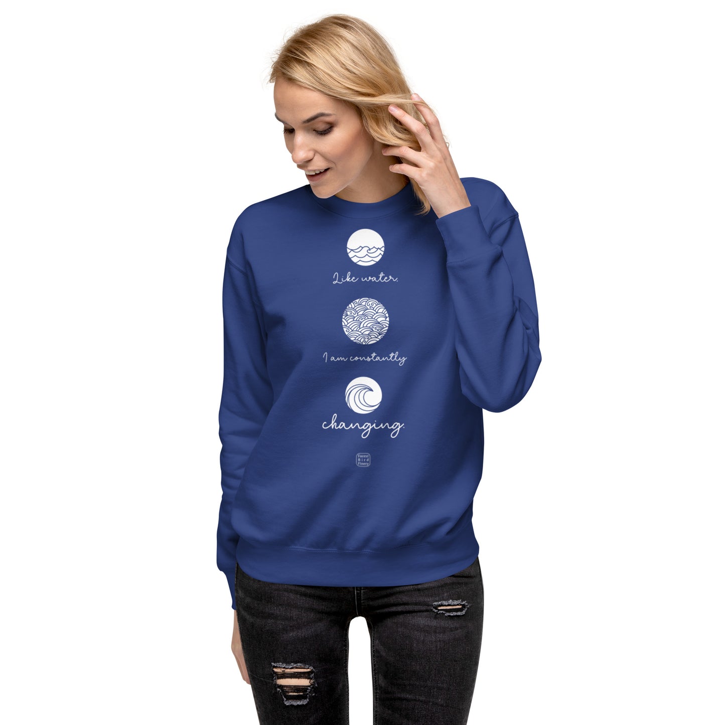 "Element: Water" unisex premium sweatshirt