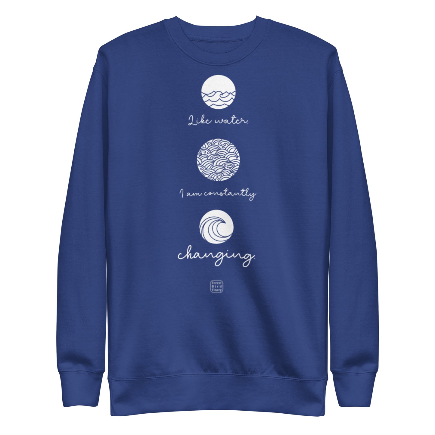 "Element: Water" unisex premium sweatshirt