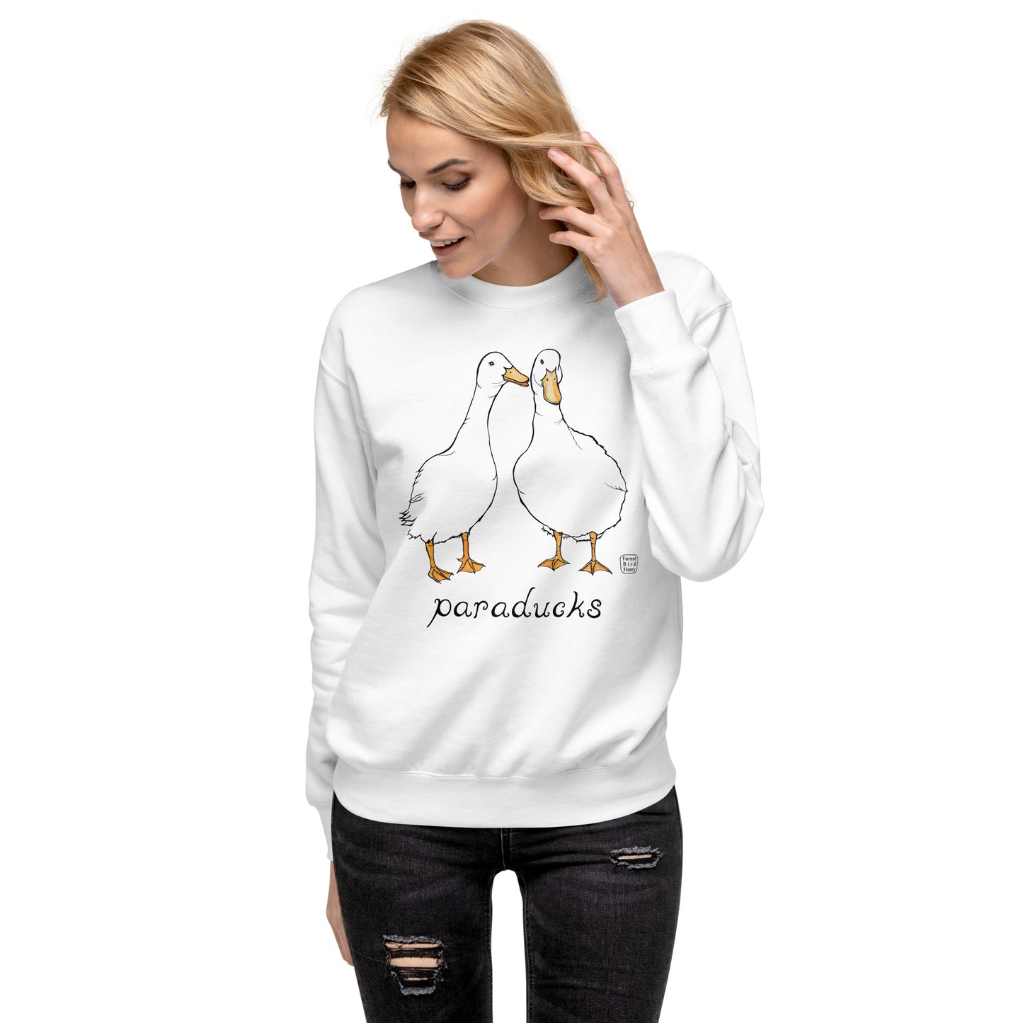 “Paraducks” unisex premium sweatshirt