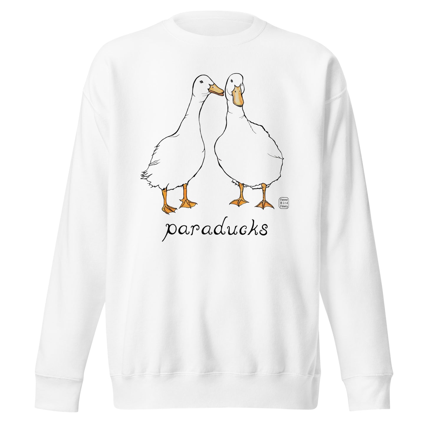 “Paraducks” unisex premium sweatshirt