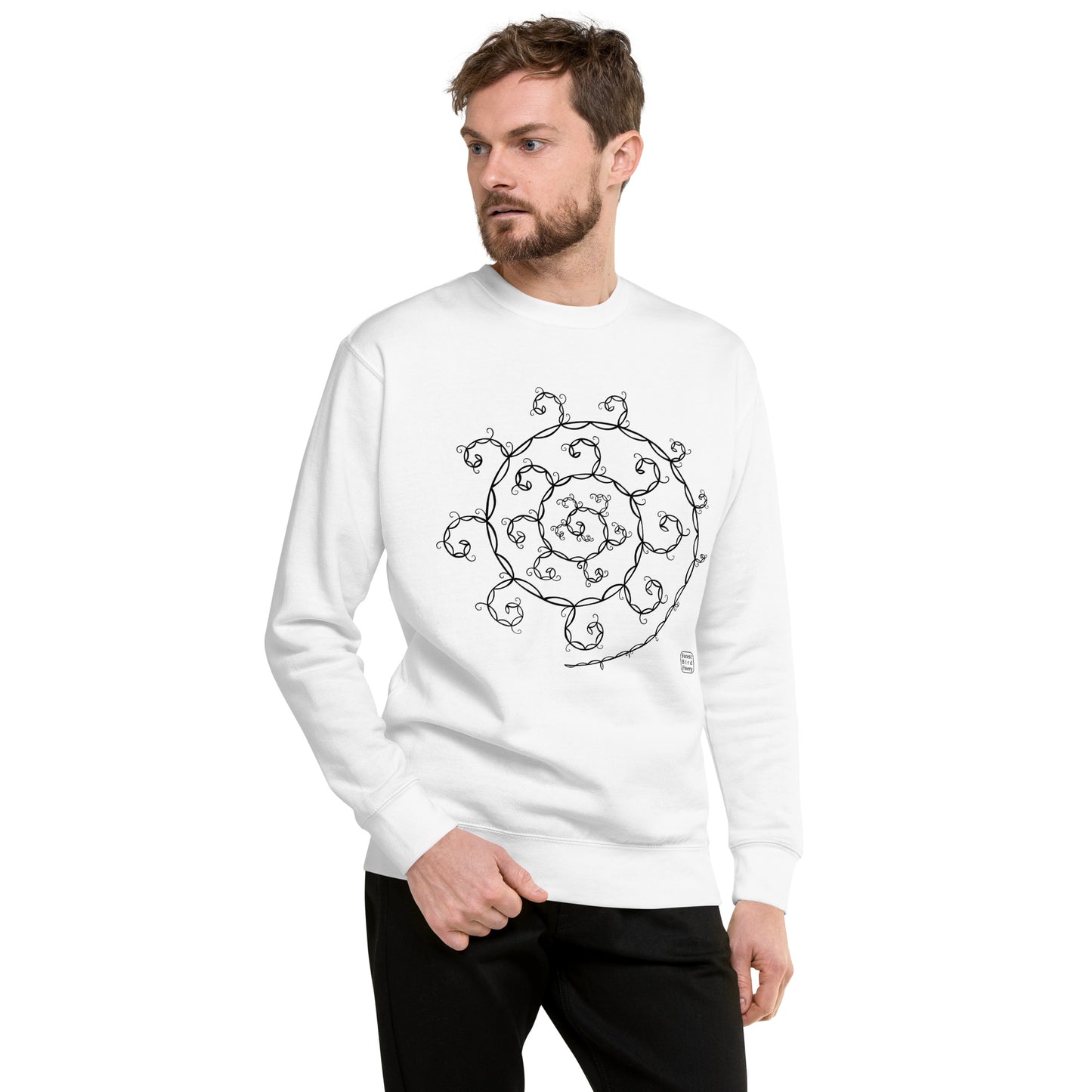 “Fractal” unisex premium sweatshirt