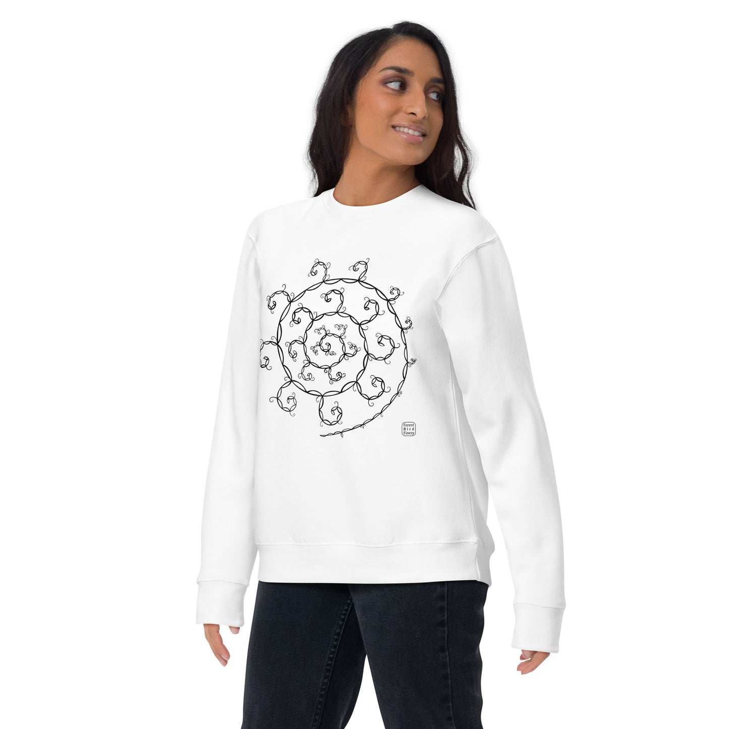 “Fractal” unisex premium sweatshirt