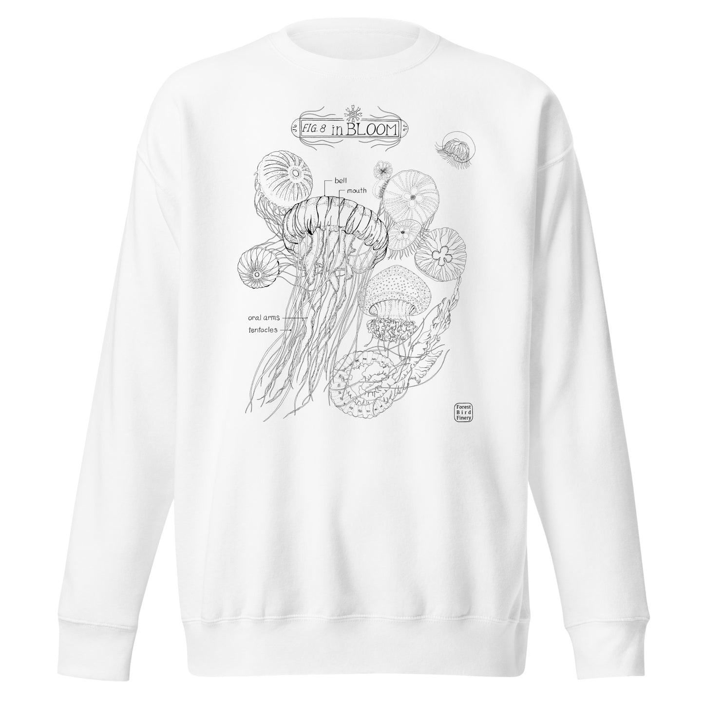 “Bloom” unisex premium sweatshirt