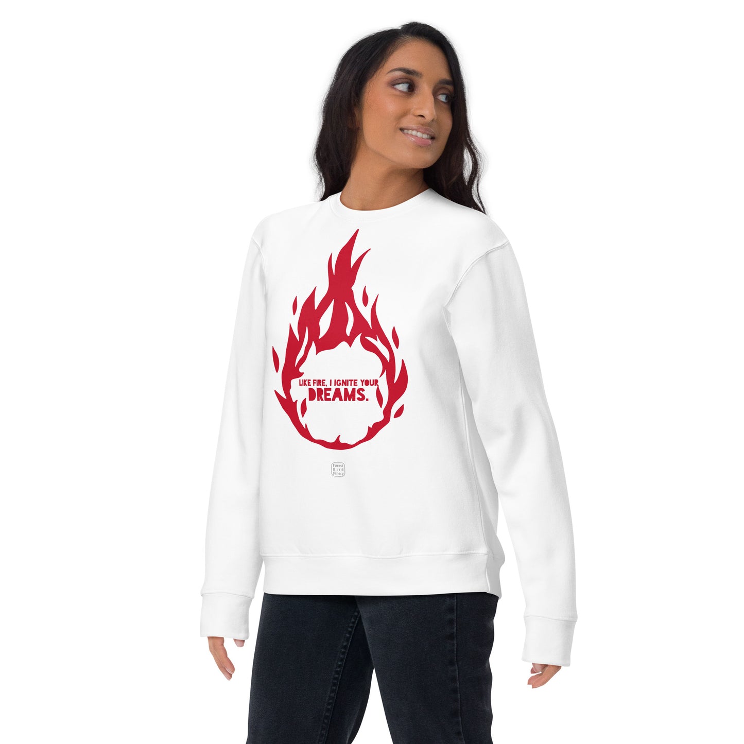 "Element: Fire" unisex premium sweatshirt