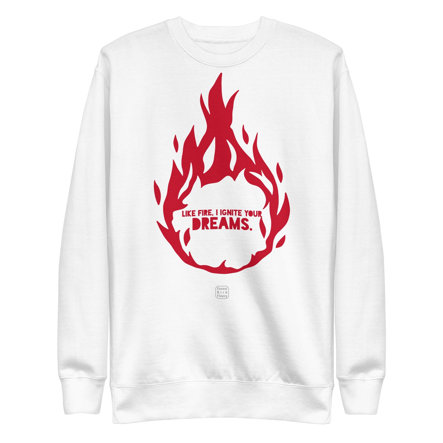 "Element: Fire" unisex premium sweatshirt