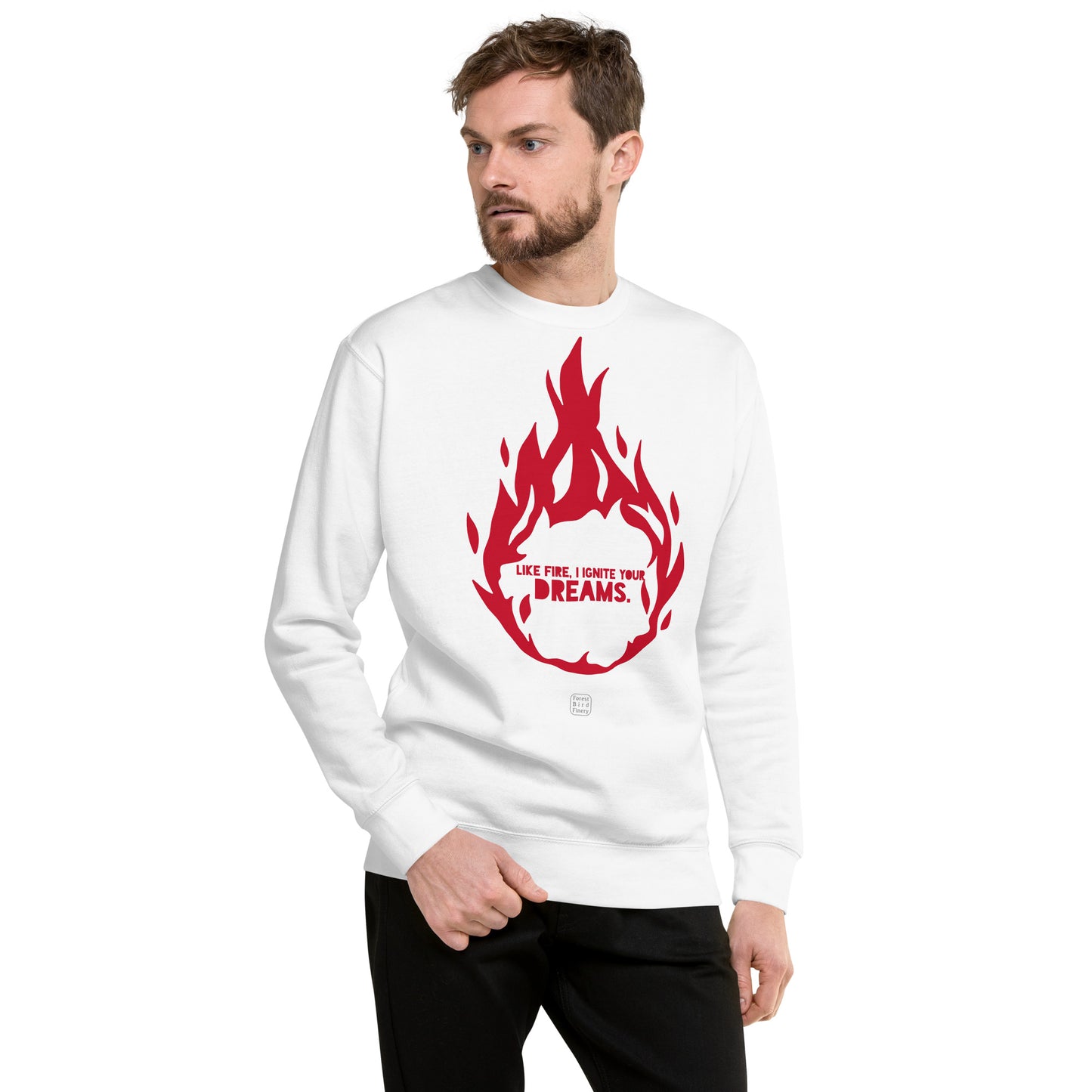 "Element: Fire" unisex premium sweatshirt