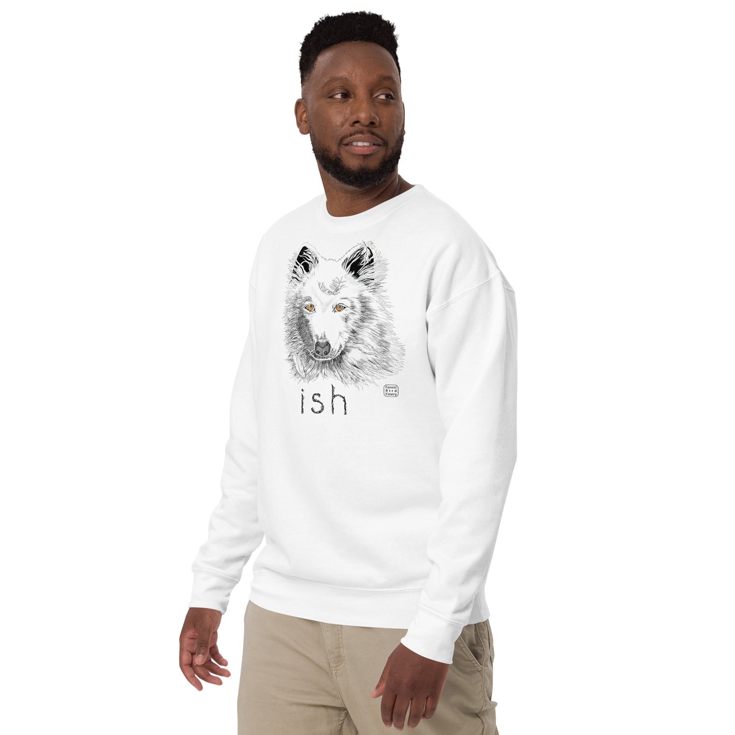 “Wolf-ish” unisex premium sweatshirt