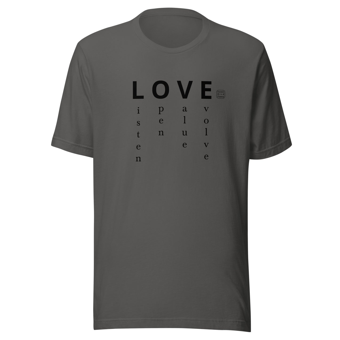 “Love is to” 100% soft cotton unisex t-shirt