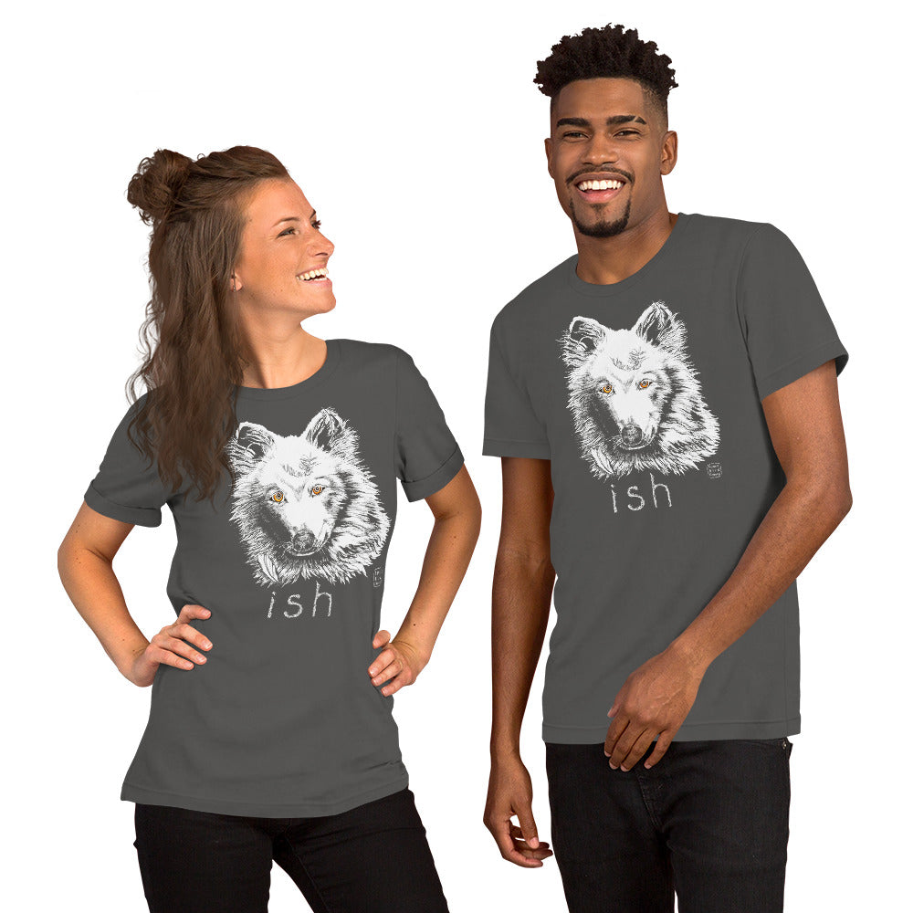 “Wolf-ish” 100% soft cotton unisex t-shirt