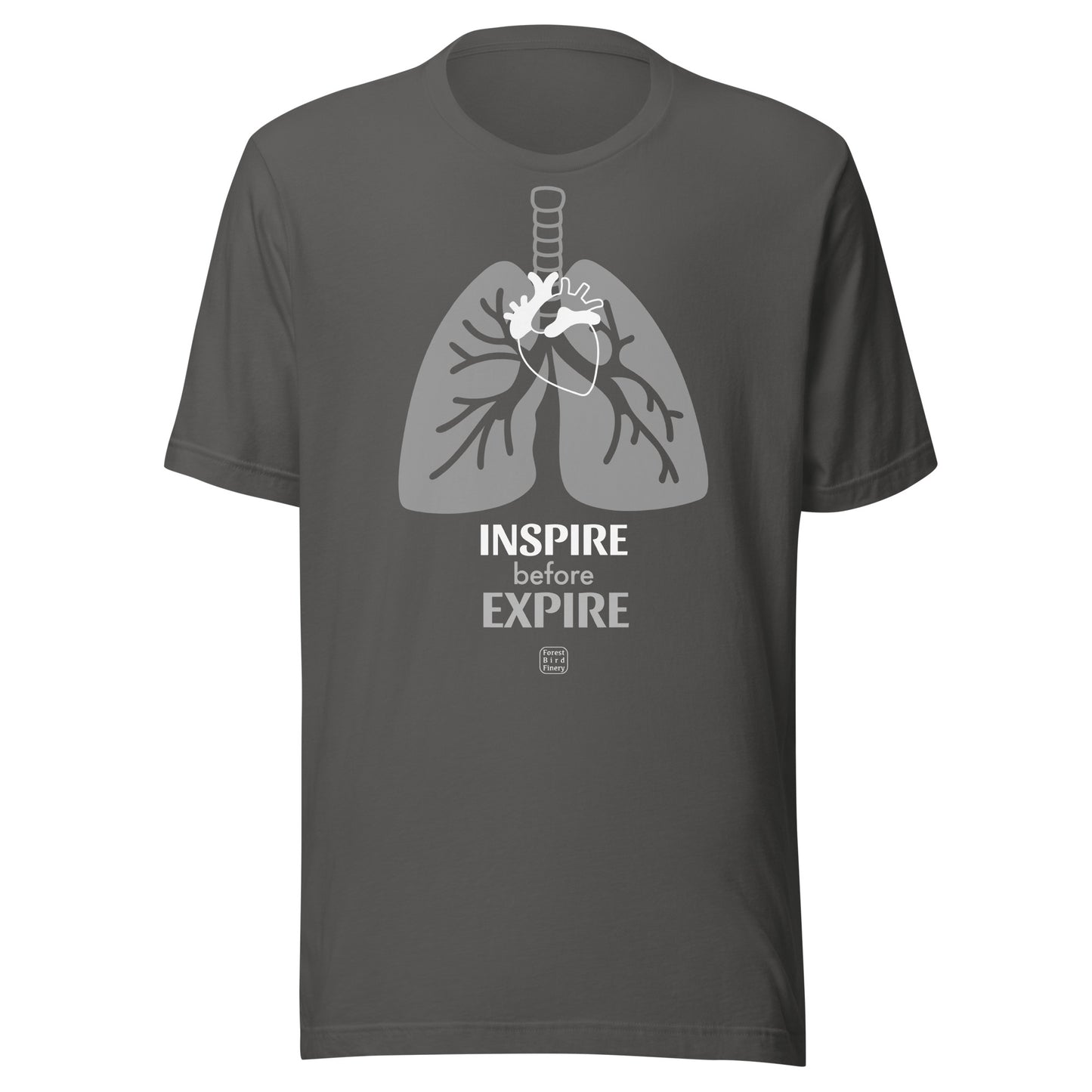 “Inspire” 100% soft cotton unisex t-shirt