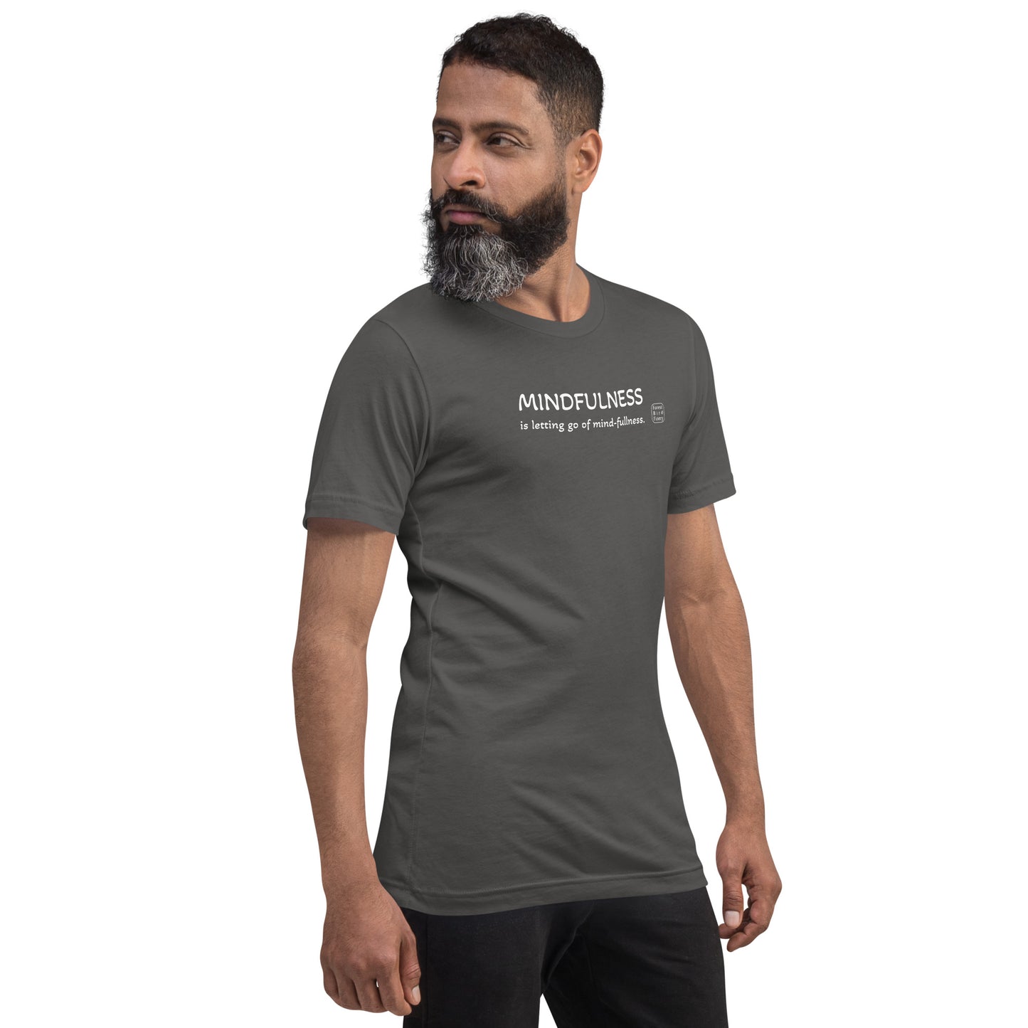 “Mindfulness” 100% soft cotton unisex t-shirt