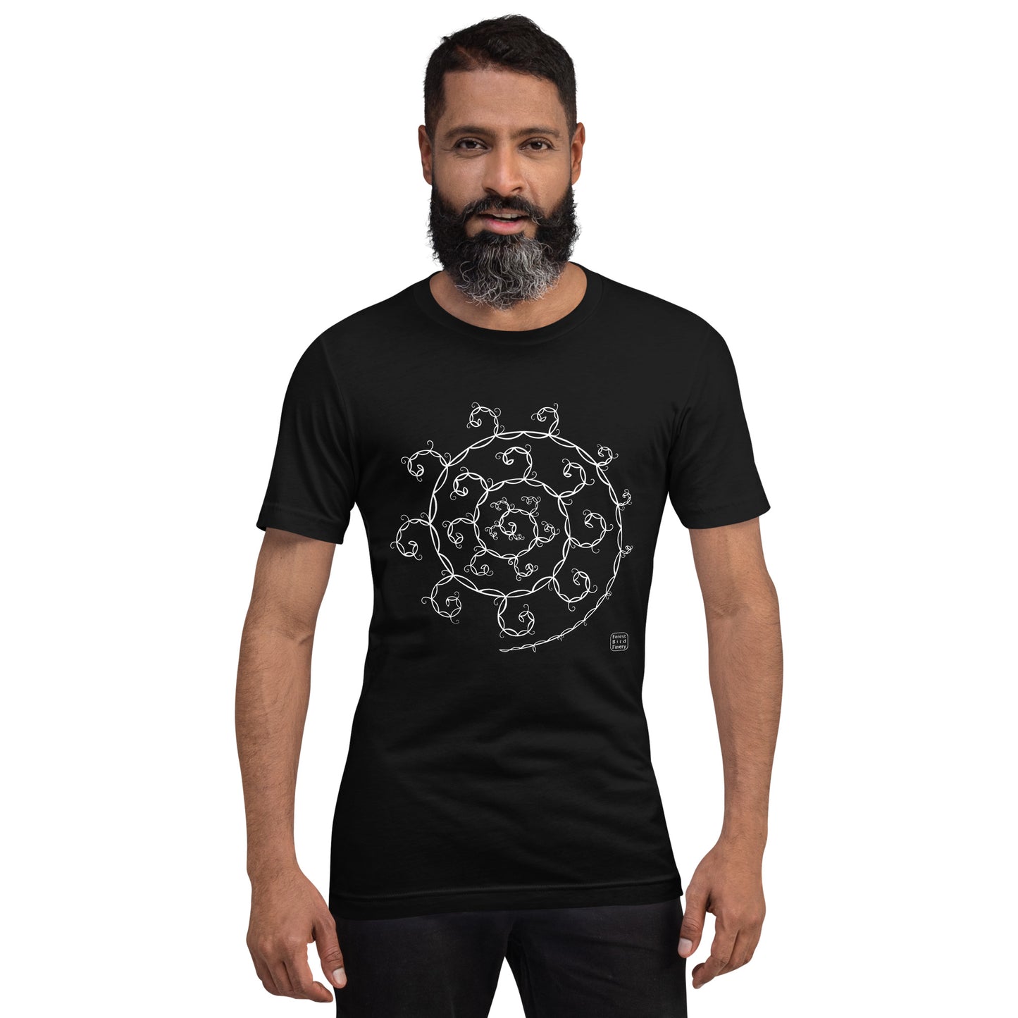 “Fractal” 100% soft cotton unisex t-shirt