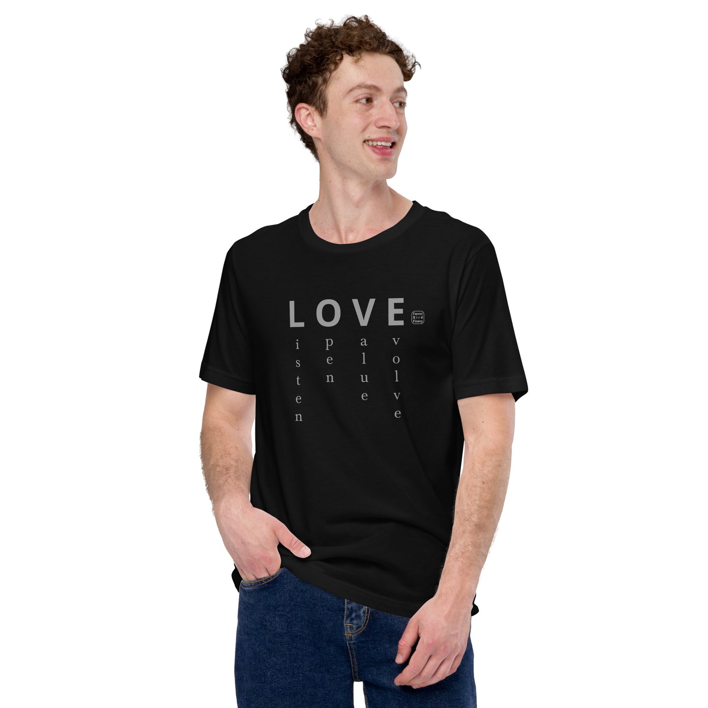 “Love is to” 100% soft cotton unisex t-shirt