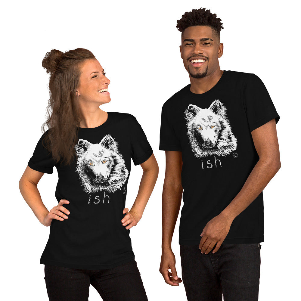 “Wolf-ish” 100% soft cotton unisex t-shirt